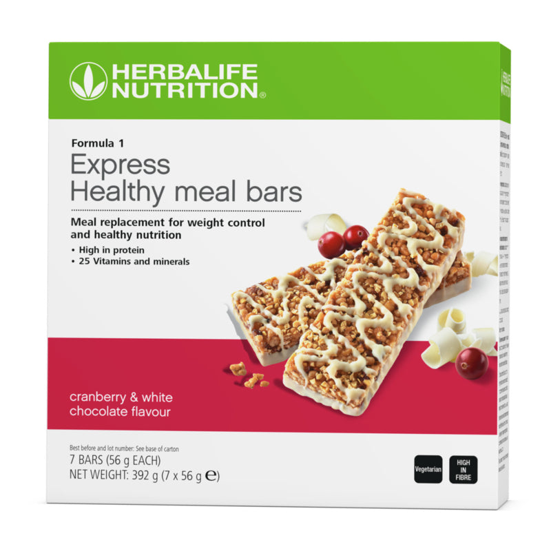 Formula 1 Bars Cranberry & White Chocolate